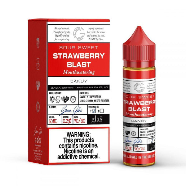 GLAS Basix - Strawberry Gummy E liquid