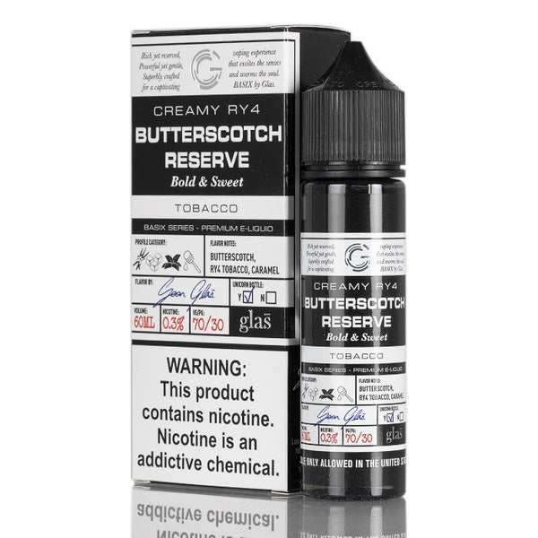GLAS Basix - Butterscotch Reserve E liquid