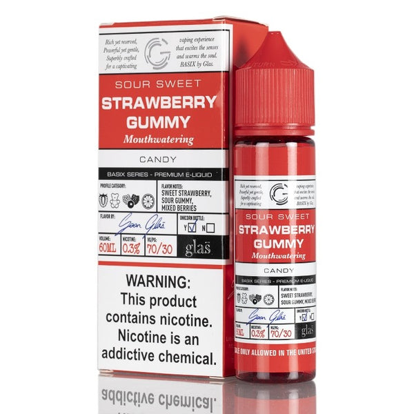 GLAS Basix - Strawberry Gummy E liquid