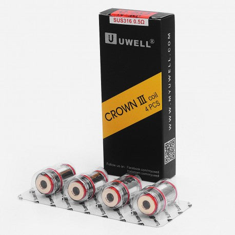 Uwell Crown 3 Replacement Coils) Pack of 4